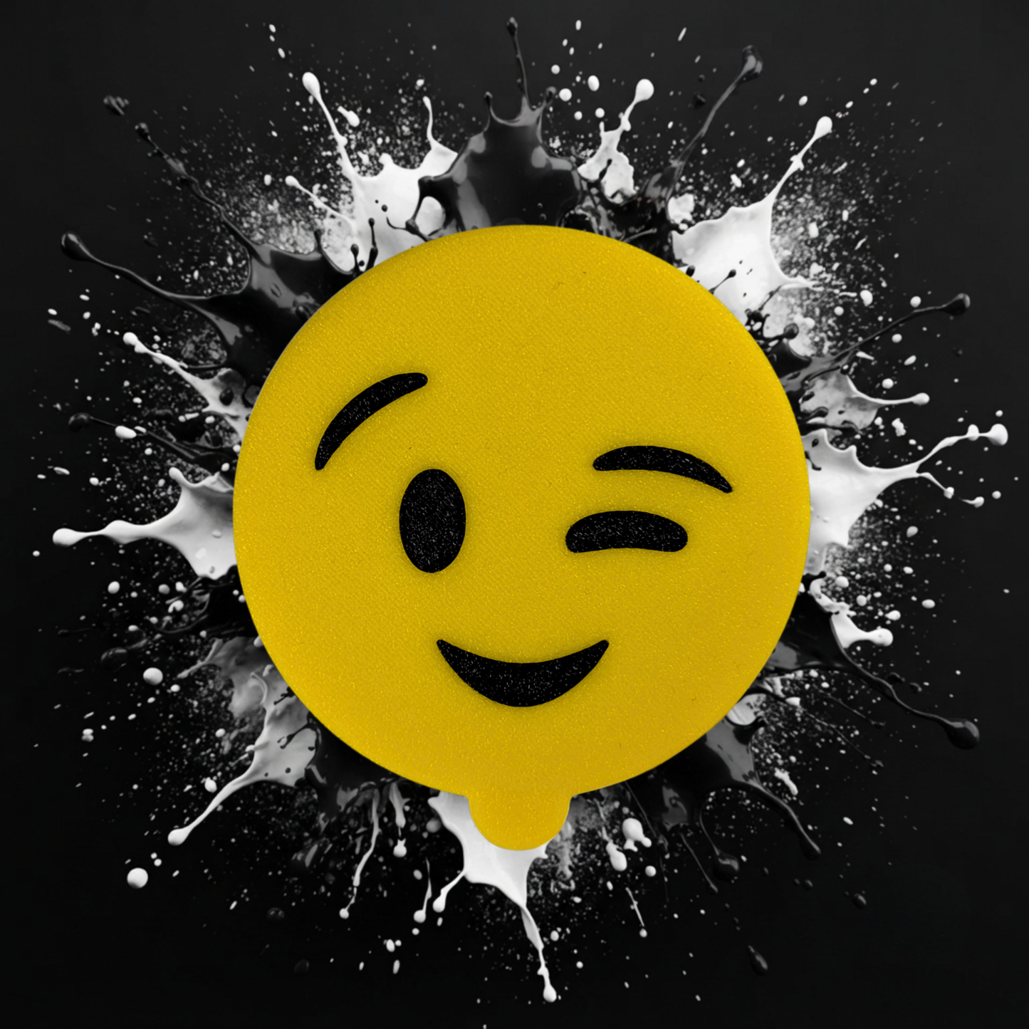 "Wink emoji" Tölkin kansi